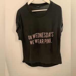 Brandy Melville On Wednesday’s We Wear Pink Graphic Tee